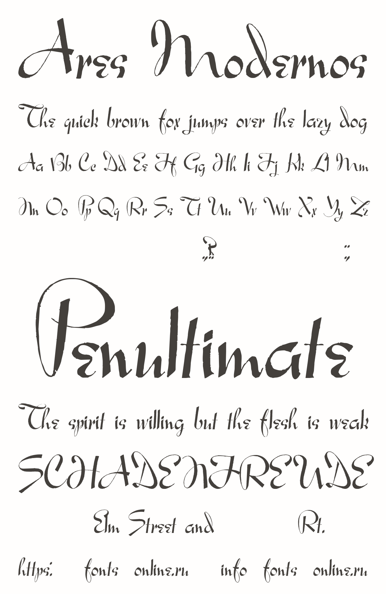 Ares Modernos Free Font Download